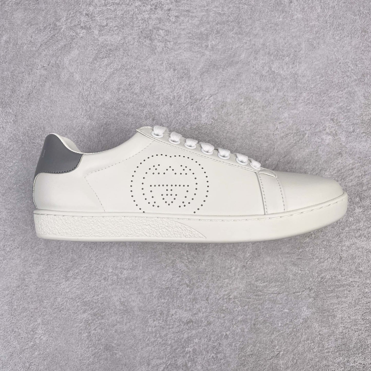 Gucci Wmns Ace 'Interlocking G - White Grey'