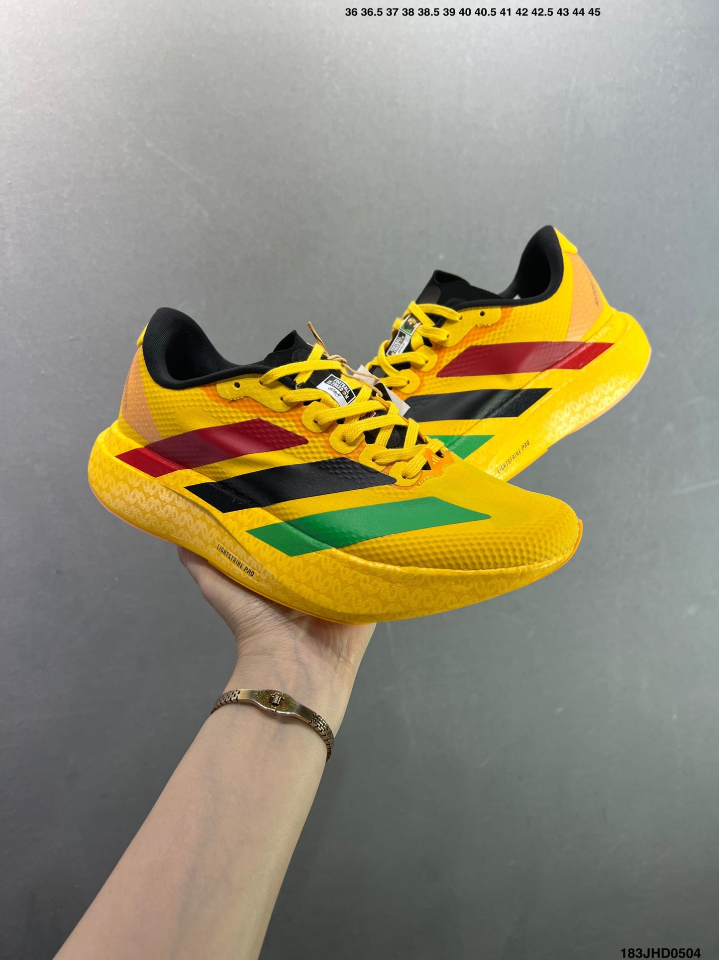 Adidas Adizero Evo SL Woven W Yellow KJ2002