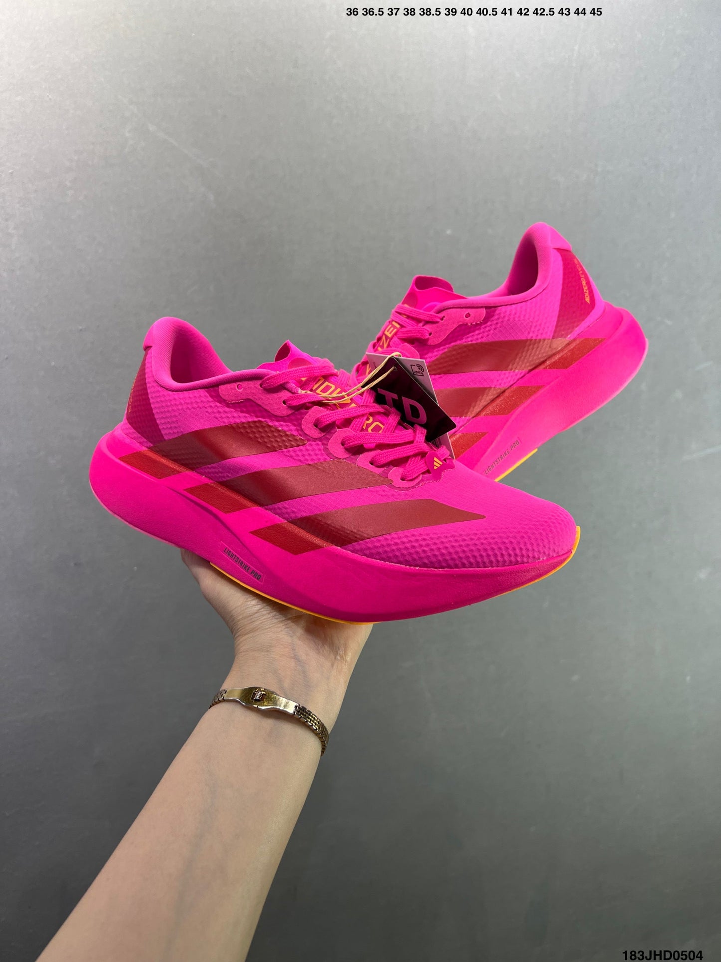 Adidas Adizero Evo SL Woven W Pink KJ2002