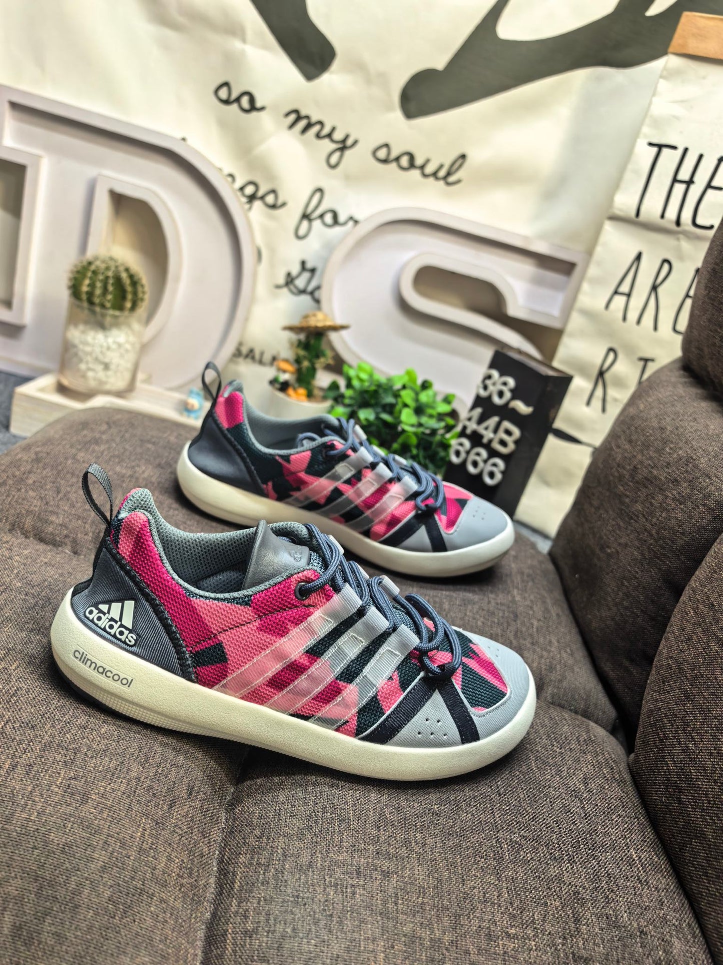 Adidas CLIMACOOL BOAT LACE GRAPHIC Purple DS-666D
