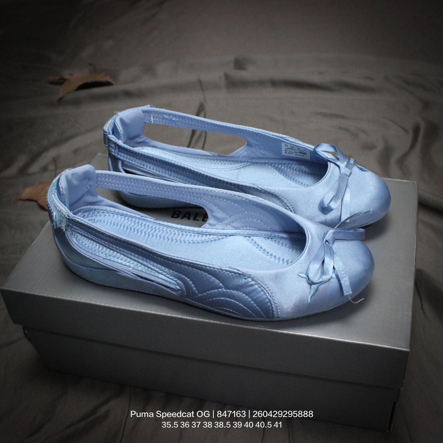 Puma Speedcat OG"White Red" Blue 847163