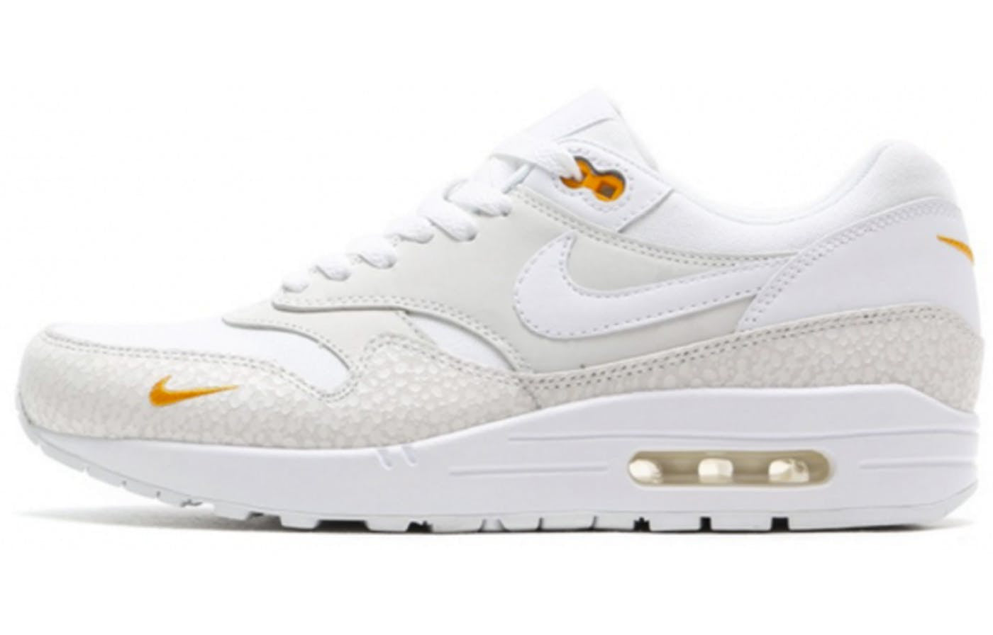 Nike Air Max 1 Prm 'Kumquat' White/White/Kumquat 512033-110