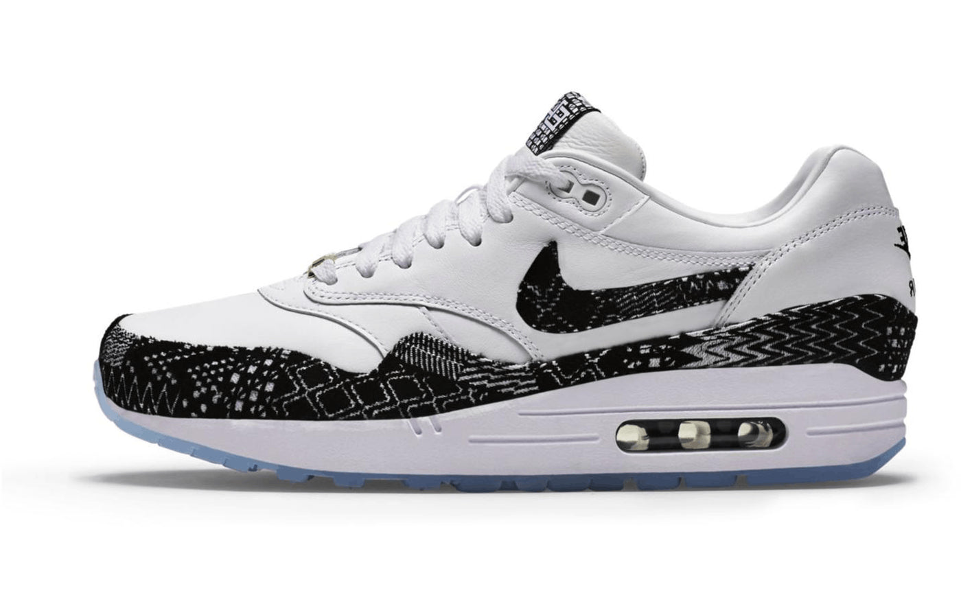 Nike Air Max 1 'BHM' 2015 White/Metallic Gold/Black 739386-100