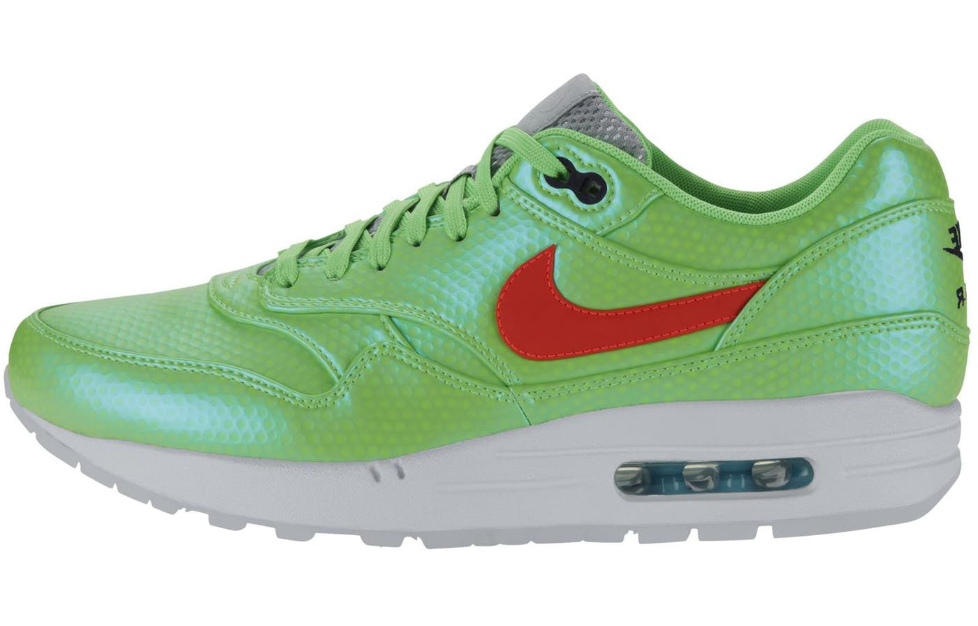 Nike Air Max 1 Fb Premium Qs 'Mercurial Pack' Polarized Blue/Total Crimson/Neolime 665874-400