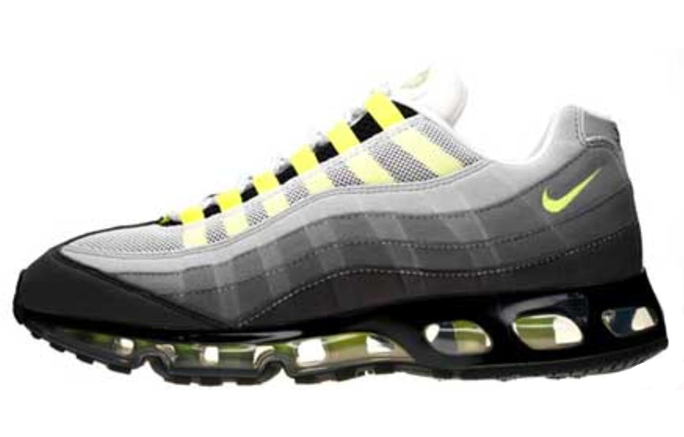 Nike Air Max 95 360 'One Time Only' Neutral Grey/Neon Yellow-Medium Grey 315350-071