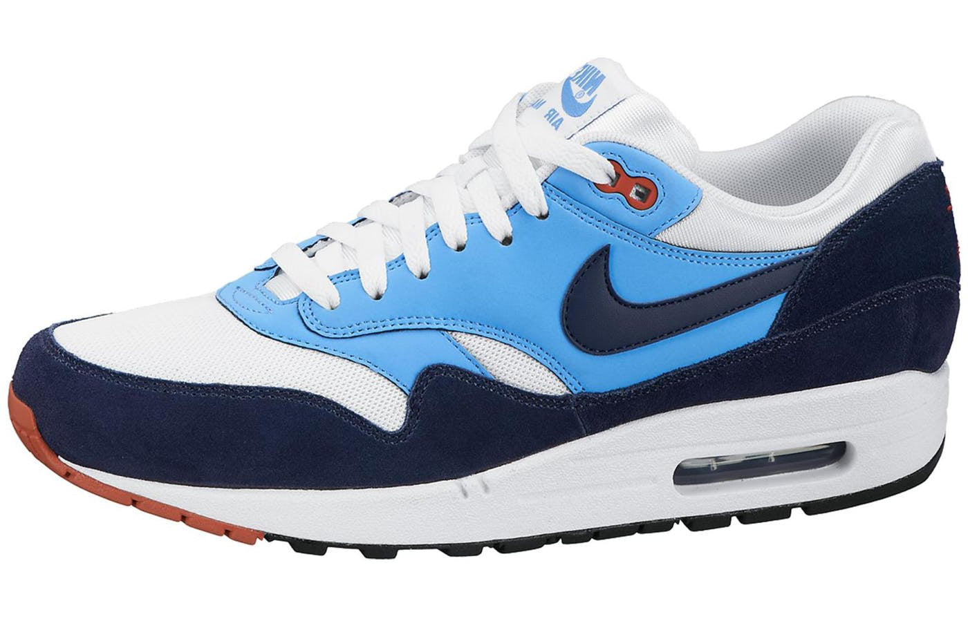 Nike Air Max 1 Essential White Navy University Blue 537383-119