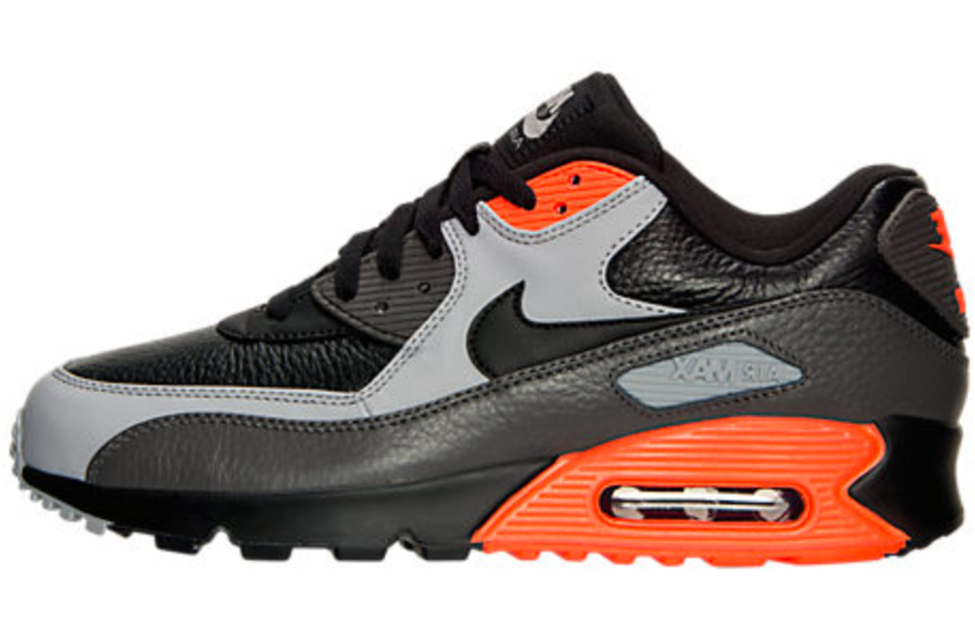 Air Max 90 LTR Black Ash Total Crimson 652980-002