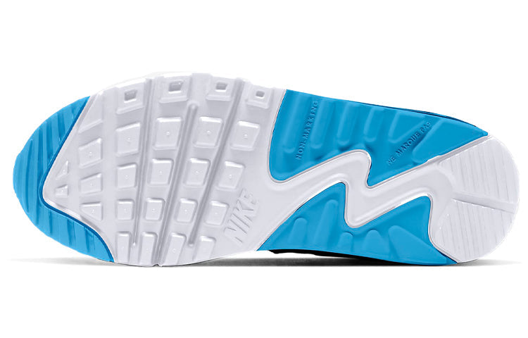 Nike Air Max 90 Leather GS 'Black Dark Grey' Black/Dark Grey/White/Neutral Grey CD6864-005