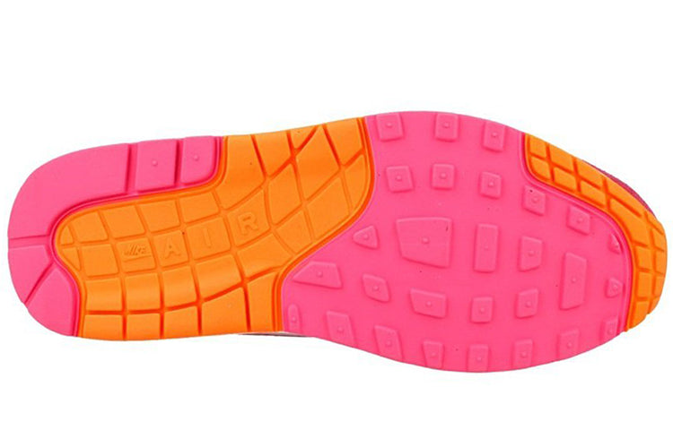 Nike Womens Air Max 1 Essential White Fireberry Pink 599820-112