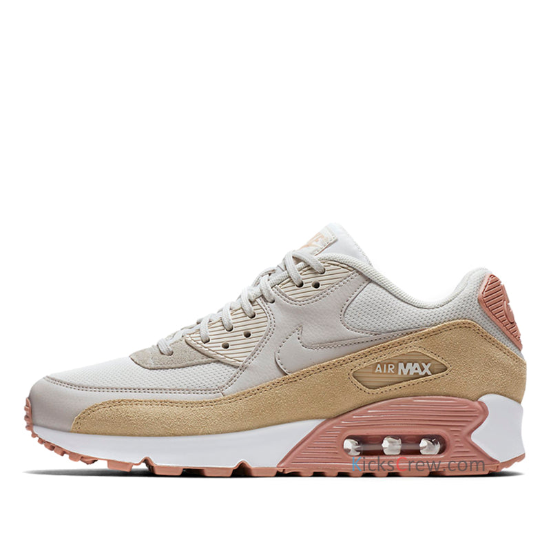 Nike Womens Air Max 90 LE Light Bone Pink 325213-046