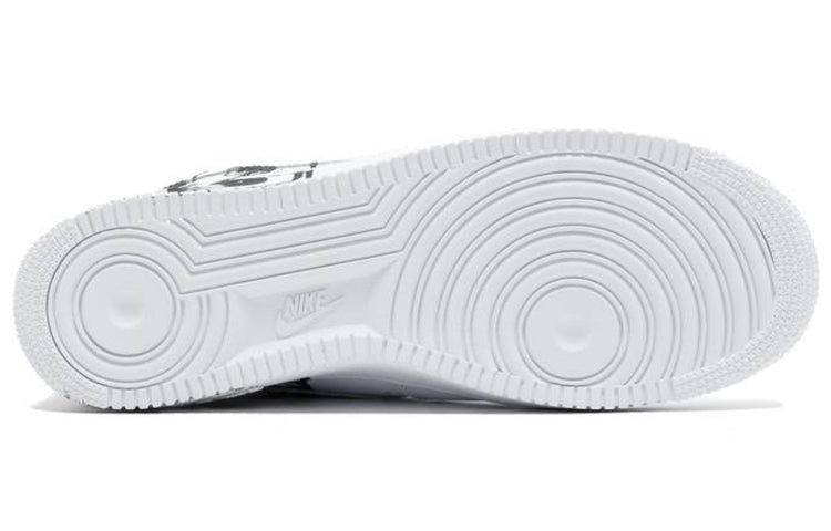 Nike Comme des Garcons x Supreme x Air Force 1 Low Eyes White/White-White 923044-100