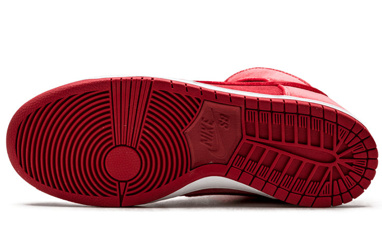 Nike SB Skateboard Dunk High Premium Red Velvet 313171-661