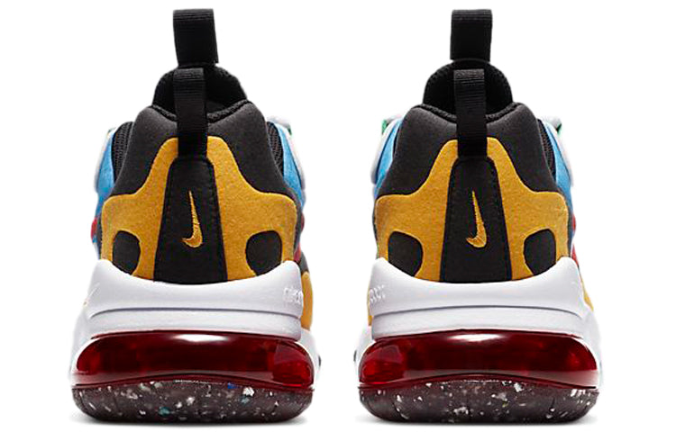 Nike Air Max 270 React BG 'Multi-Color' White/White/University Gold/University Red DB5938-161