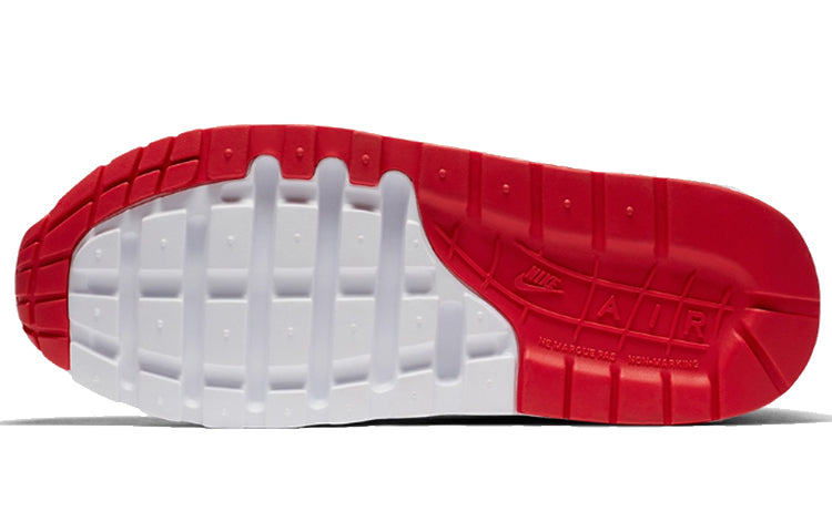 Nike Air Max 1 QS GS 'Black Speed Red' Black/Speed Red/Bleached Coral AO1026-001