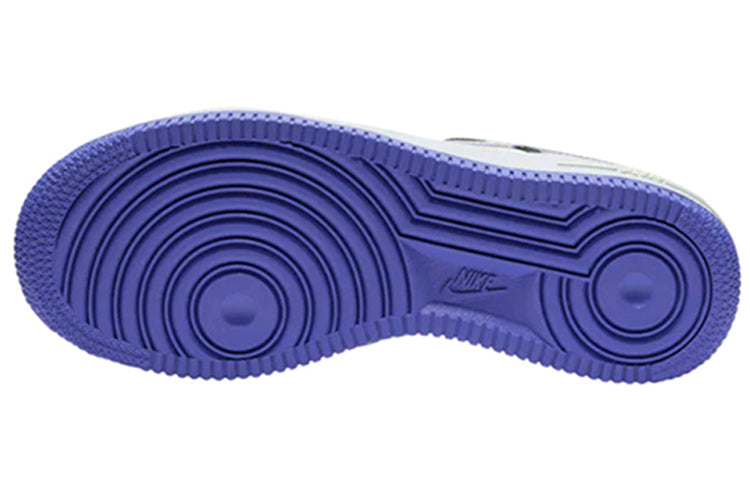 Nike Air Force 1 Low GS 'Dunk It' Grey/Violet/White CT1628-001