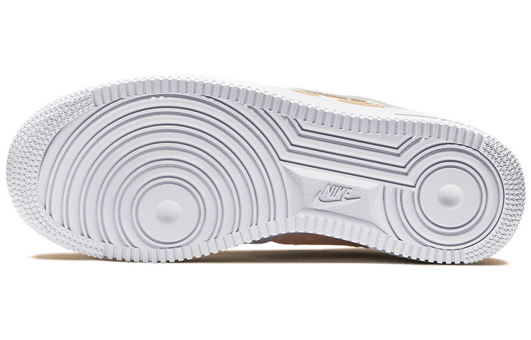 Nike Womens Air Force 1 Low 'Metallic Gold' White/Metallic Gold/University Red/Metallic Silver CT3437-100