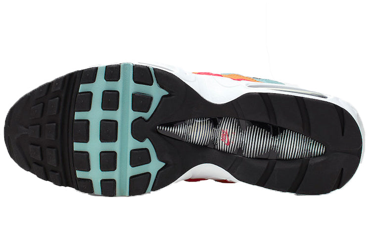 Nike Air Max 95 Essential 'Ocean Cube' Black/White-Ocean Cube-Kumquat AT9865-002