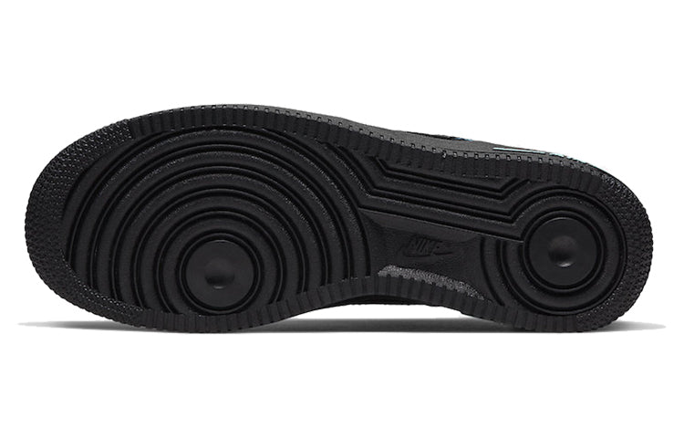 Nike Air Force 1 Low GS SE 'Snakeskin' Black/Blue Hero/Aurora/Black CI3910-001