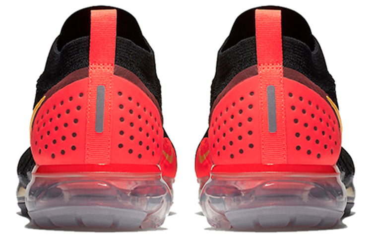 Nike Air VaporMax Flyknit 2 Black Laser Orange 942842-005