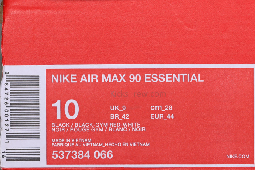 Nike Air Max 90 Essential Black 537384-066