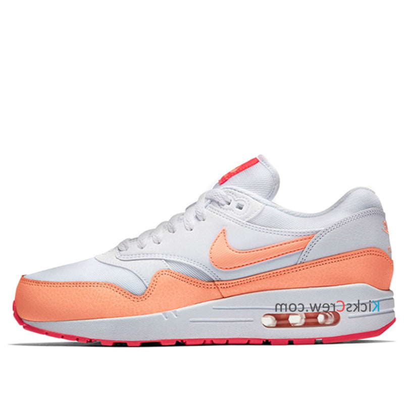 Nike Womens Air Max 1 Essential White Sunset Glow 599820-114