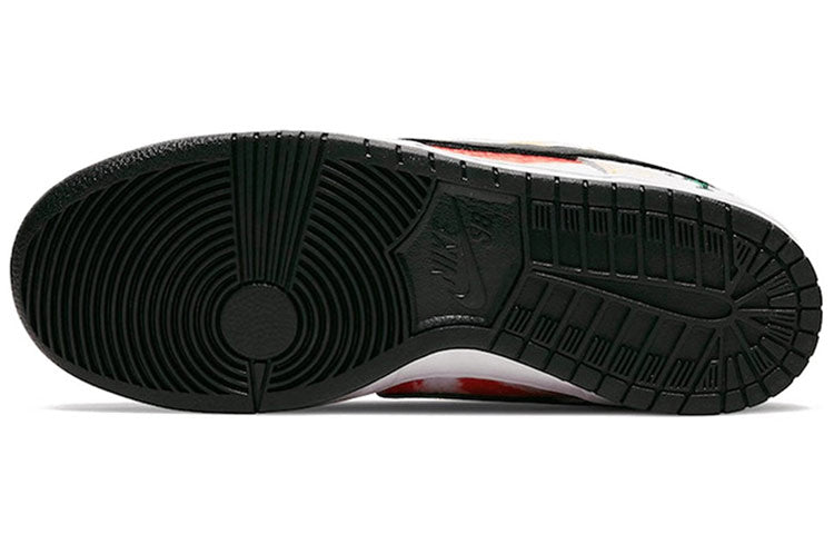 Nike SB Skateboard Dunk Low Pro QS Raygun Tie-Dye - White BQ6832-101