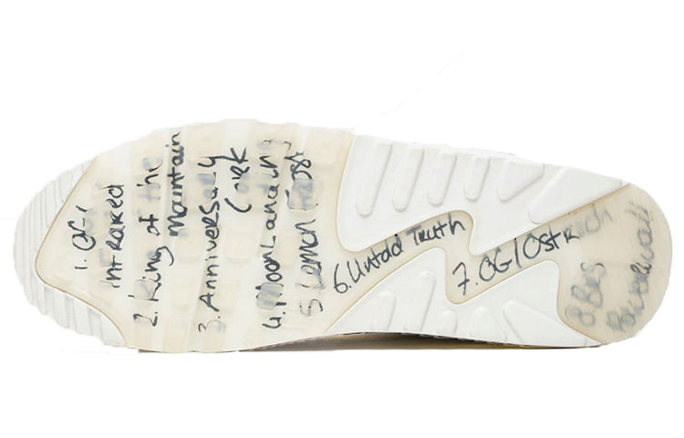 Nike Air Max 90 PRM 'Side A' White/Lemon Frost-Light Bone CI6394-100