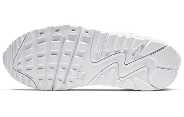Nike Air Max 90 FlyEase GS 'Triple White' White/White/White CV0526-102