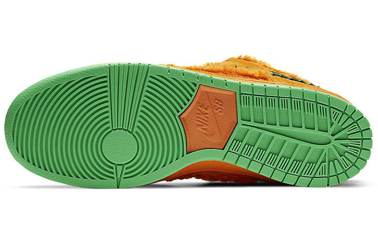 Nike SB Skateboard Dunk Low Grateful Dead Bears - Orange CJ5378-800