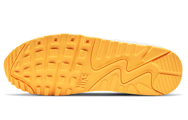 Nike Air Max 90 'Laser Orange' White/White/Laser Orange DH0276-100