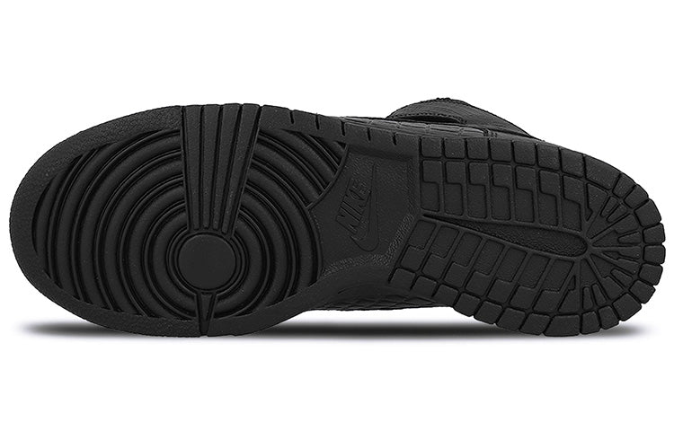 Nike Womens WMNS Dunk High LX 'Black' Black/Black-Ivory 881233-001