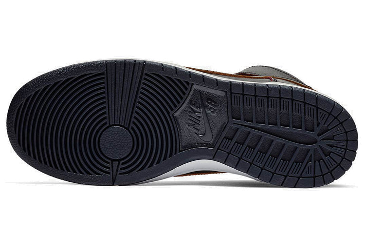 Nike NBA x Dunk High SB Skateboard 'Cleveland Cavaliers' Black/Black-College Navy-Team Red BQ6392-001