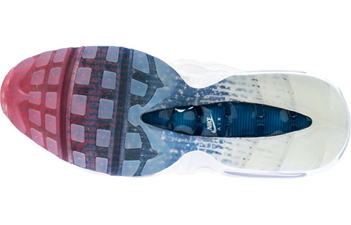 Nike Air Max 95 'Glacier Blue' White/Photo Blue-Glacier Blue-Metallic Silver AQ7981-100