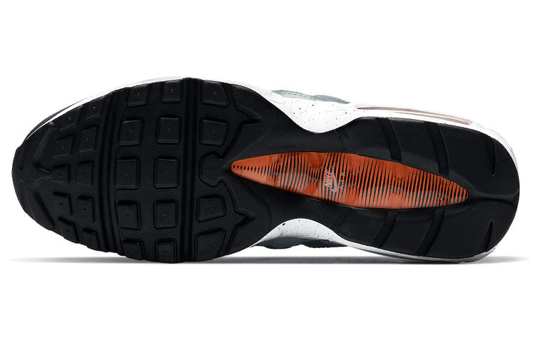 Nike Air Max 95 'Black Speckled' Black/Turf Orange/White/Aquamarine CZ0191-001