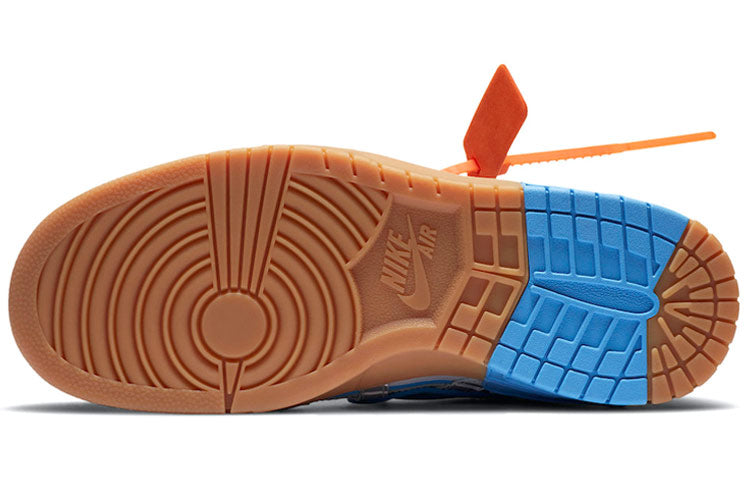 Nike OFF-WHITE x Air Rubber Dunk University Blue CU6015-100
