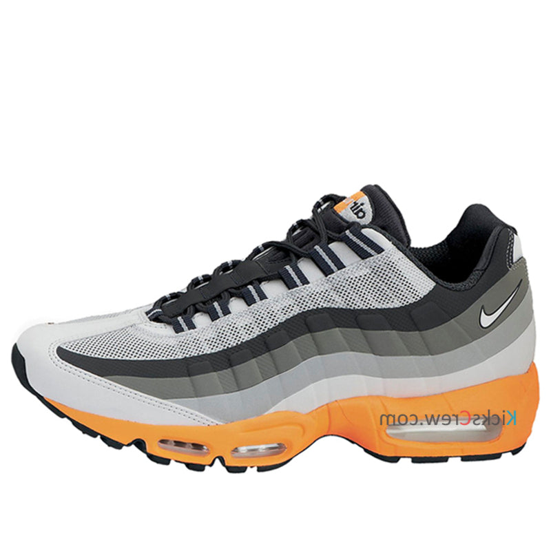 Nike Air Max 95 No Sew Light Grey Laser Orange 616190-008