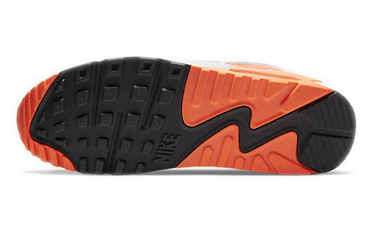 Nike Air Max 90 'Hyper Orange' White/White/Hyper Orange/Light Smoke Grey CT4352-103