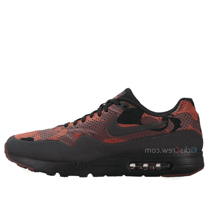 Nike Air Max 1 Ultra Moire Print Camo - Gym Red 806851-600