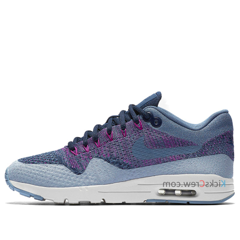 Nike Womens Air Max 1 Ultra Flyknit Purple Grey 859517-400