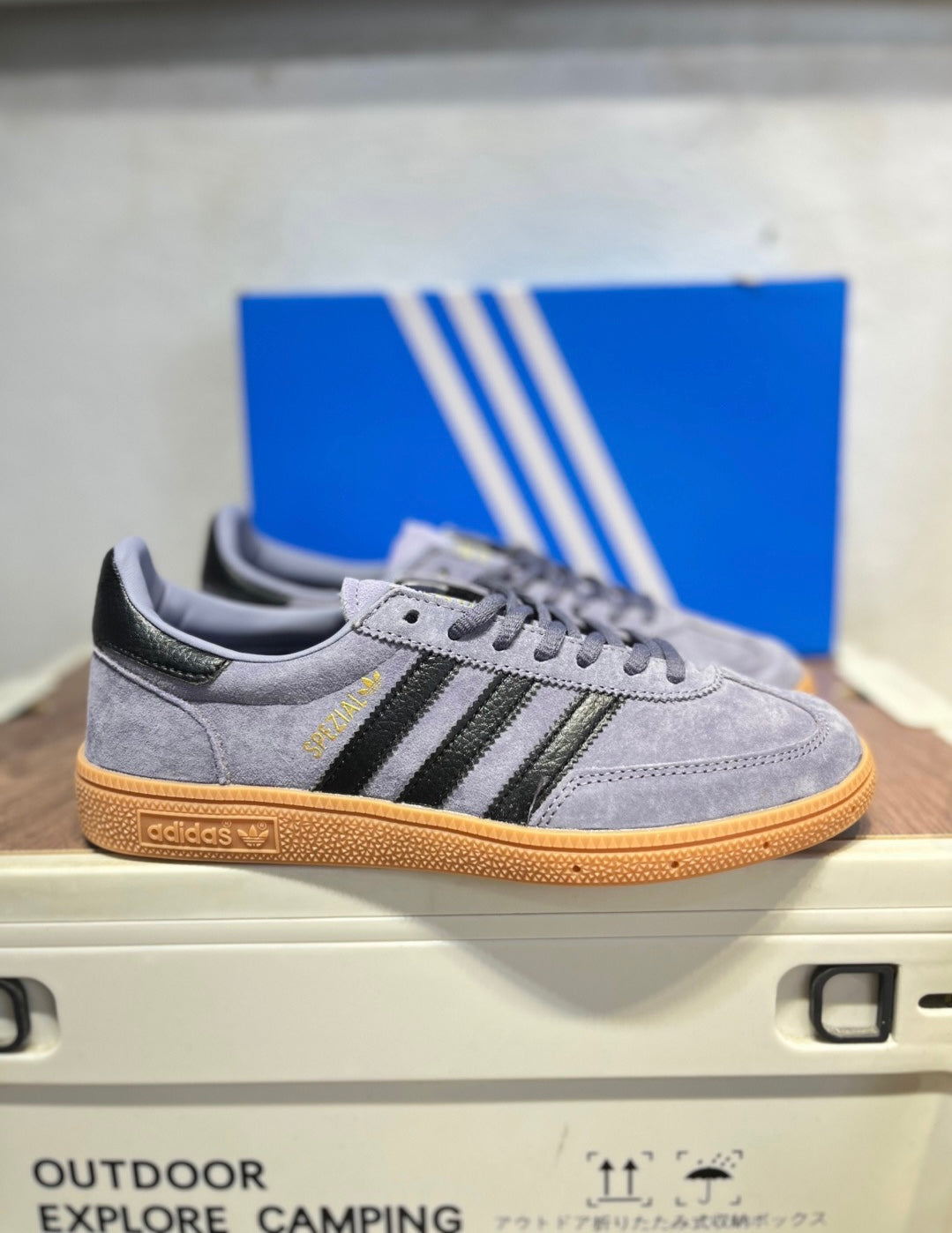 Sporty & Rich x Adidas Originals Handball SPZL Preloved Violet JR3847