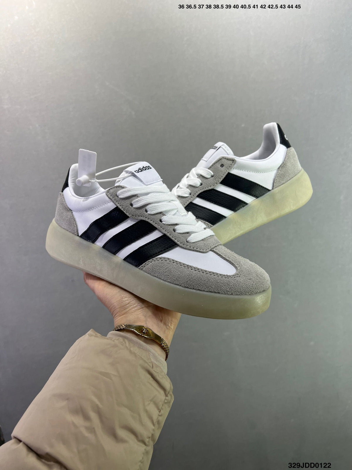 Adidas Barreda Decode Low Grey-White JI2315