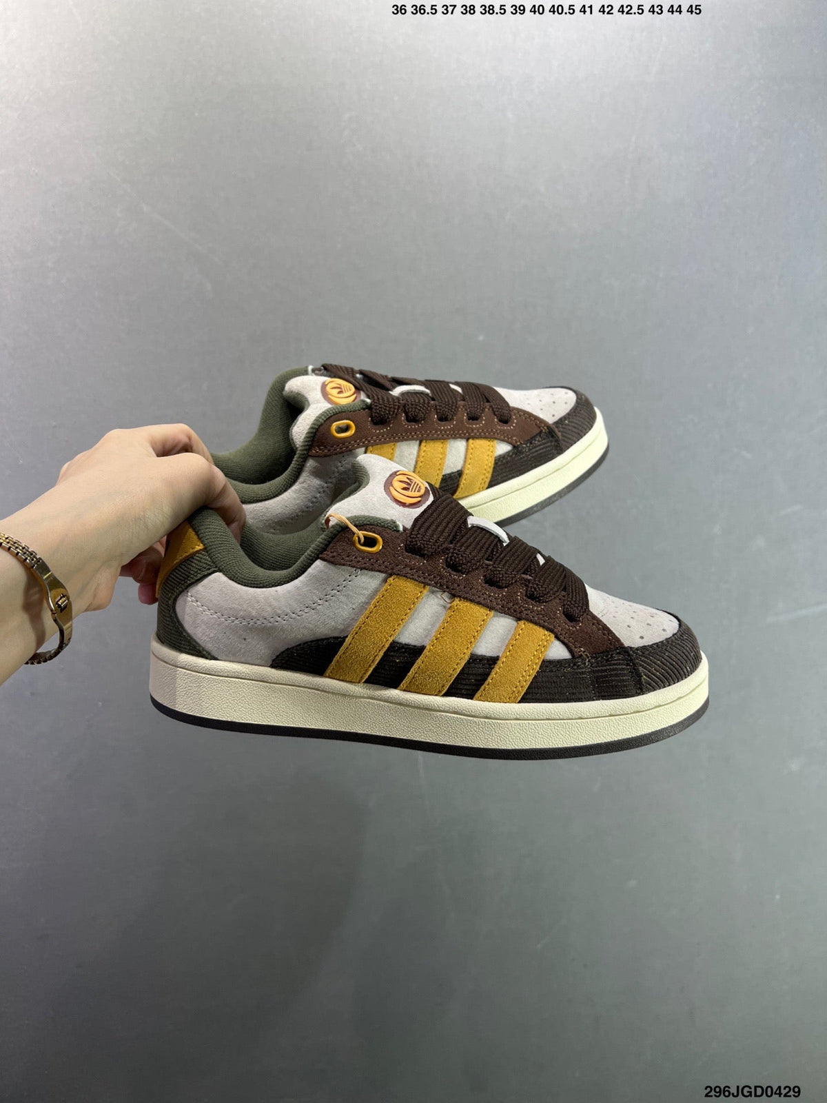 Adidas Originals Campus 00s "Preloved Yellow Preloved Brown" JR8054