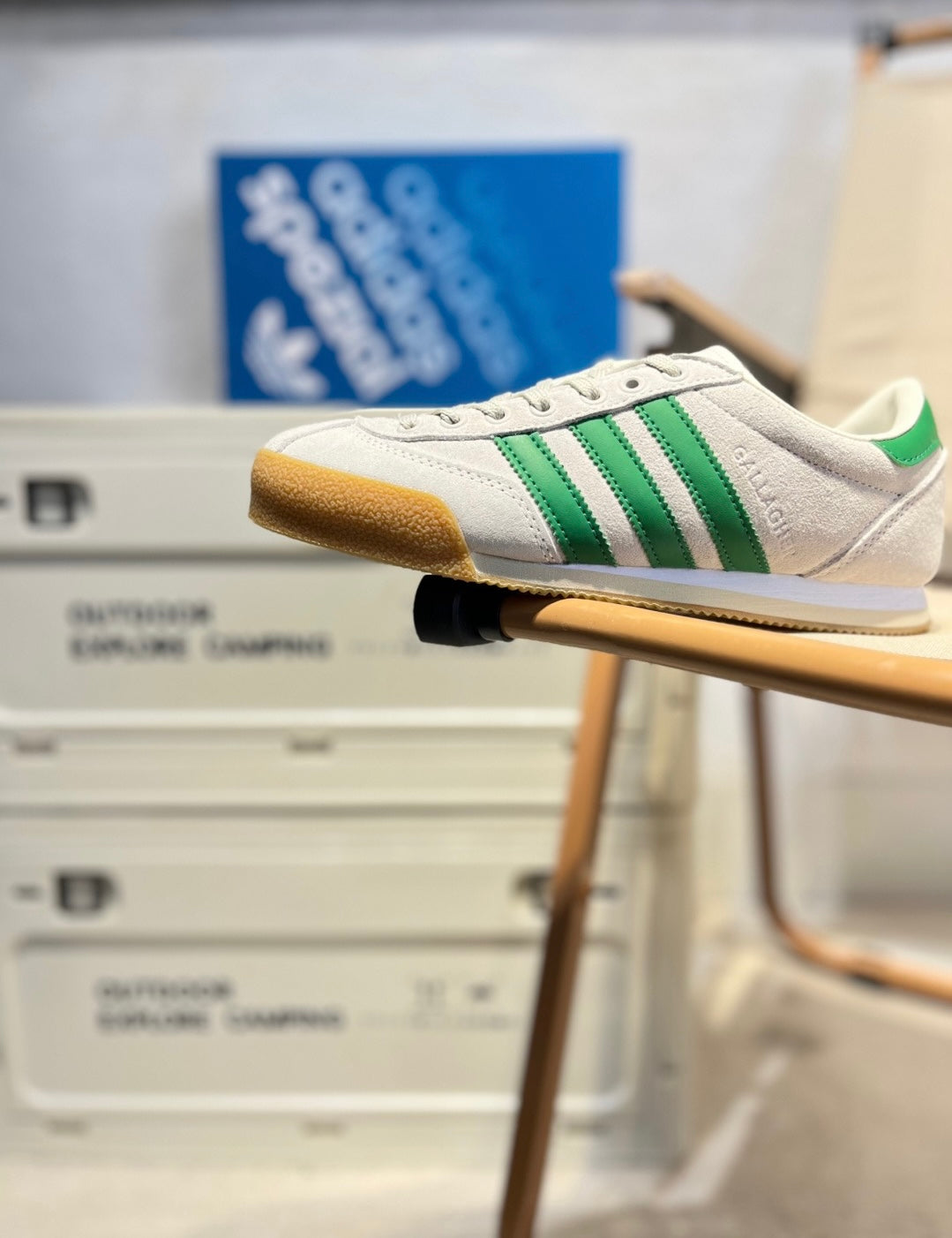 The Liam Gallagher x Adidas LG2 SPZL Green GW3805