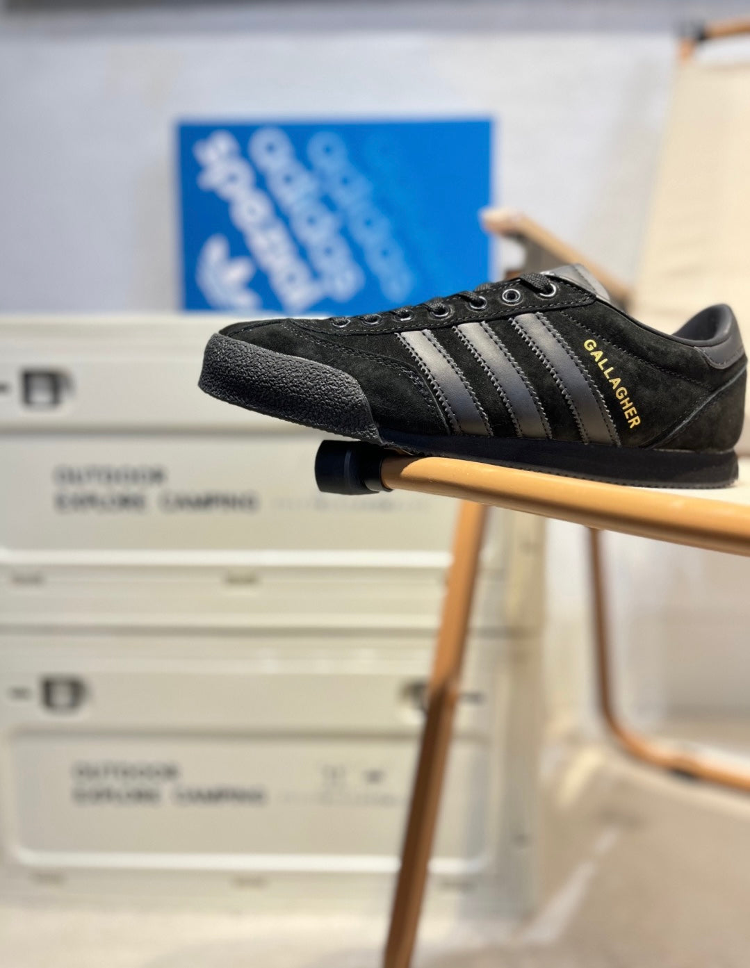 The Liam Gallagher x Adidas LG2 SPZL Black GW3805