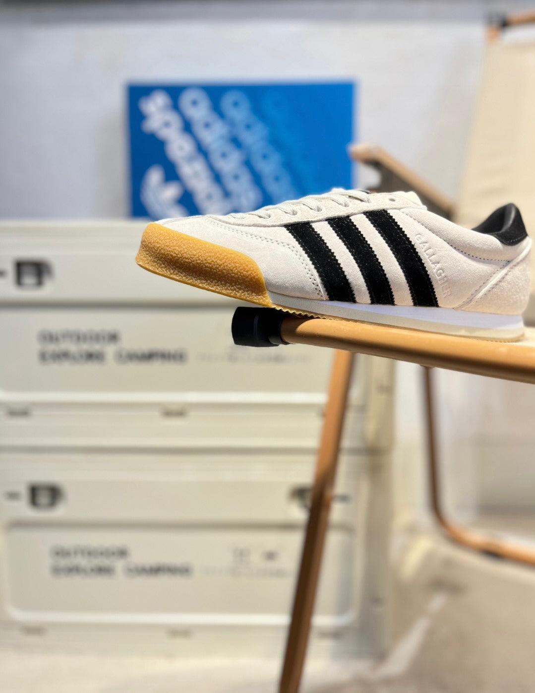 The Liam Gallagher x Adidas LG2 SPZL Ivory-Black GW3805