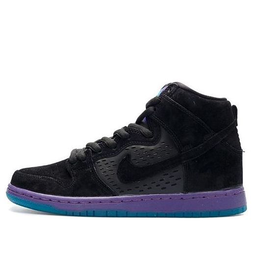 Nike Dunk High Pro SB Skateboard 'Black Grape' Black/Grape Ice-New Emerald-Black 313171-027
