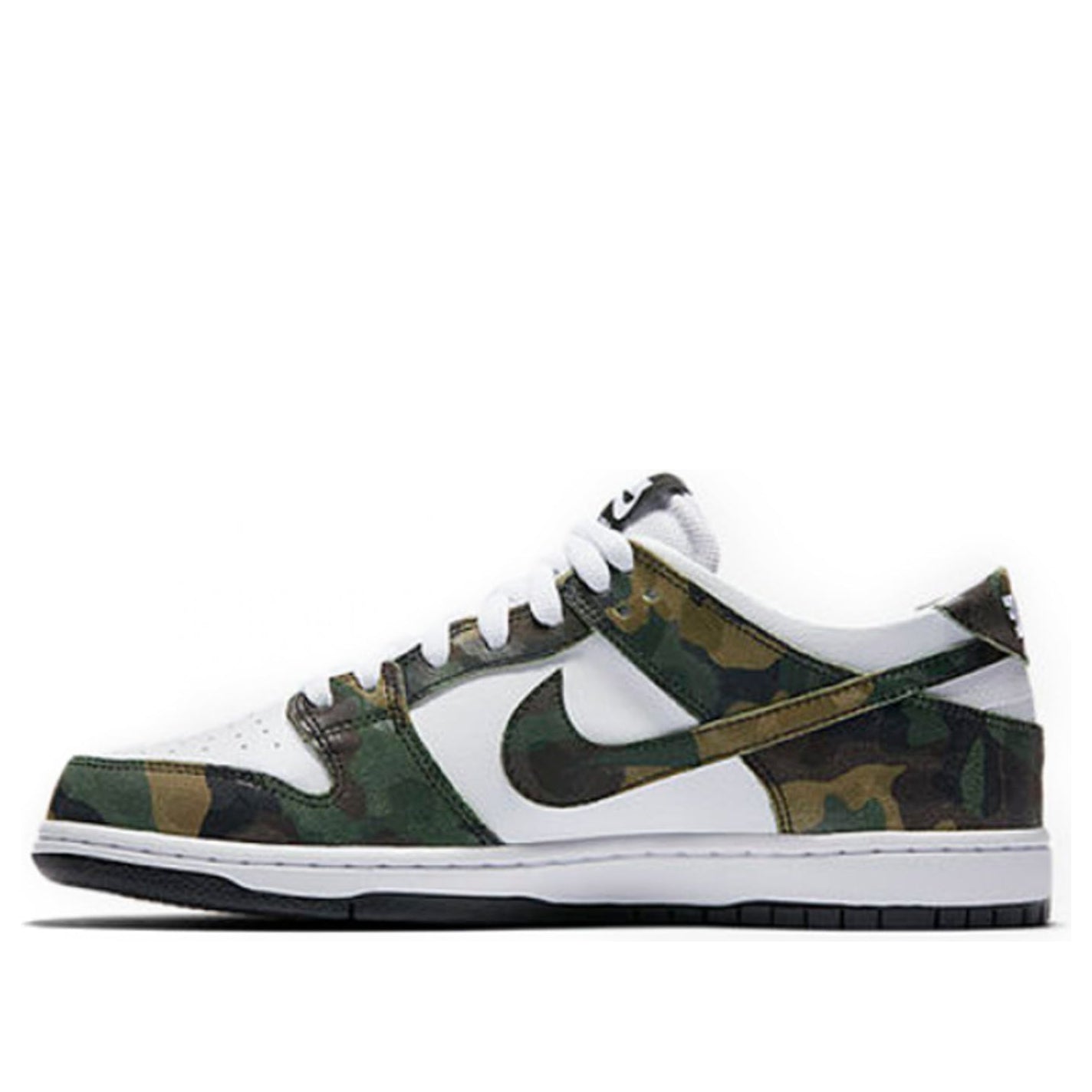 Nike SB Skateboard Zoom Dunk Low Pro White Camo 854866-331