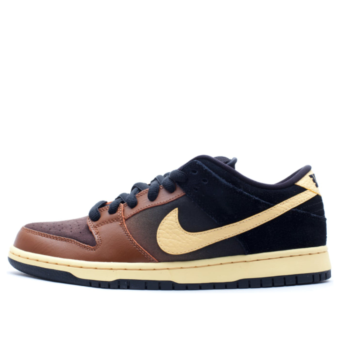 Nike Dunk Low Premium SB Skateboard 'Black And Tan' Pecan/Chamois-Black-Brq Brown 313170-270