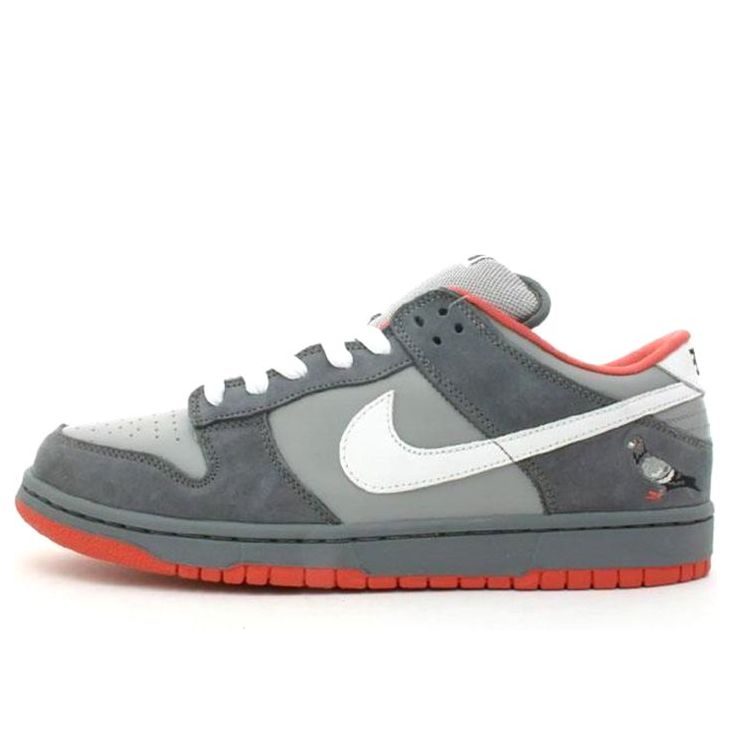 Nike Jeff Staple x Dunk Low Pro SB Skateboard 'Pigeon' Medium Grey/White-Dark Grey 304292-011