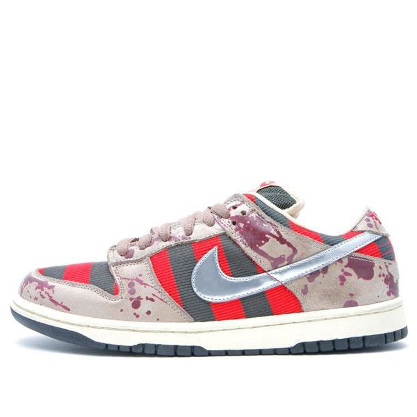 Nike Dunk Low Pro SB Skateboard 'Freddy Krueger' Taupe/Chrome 313170-202